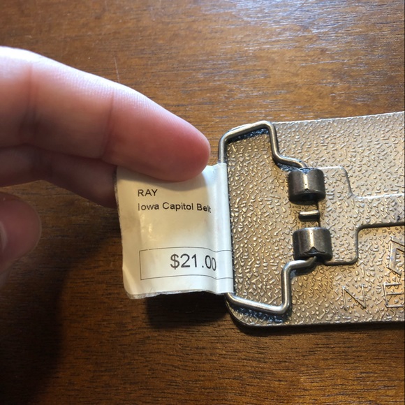 Iowa Capitol Belt Buckle NWT - Picture 3 of 4